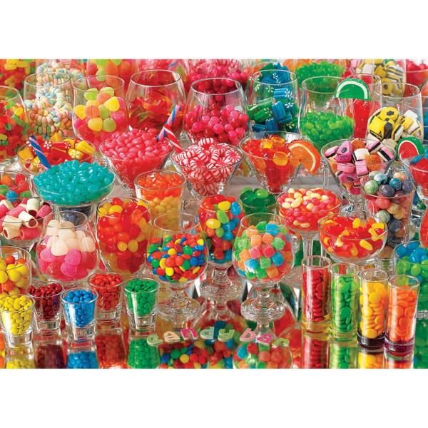 1000 piece puzzle: candy bar - CobbleHill-80142
