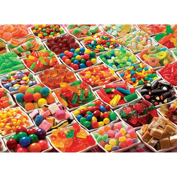 1000-Teile-Puzzle: Zucker im Überfluss - CobbleHill-80117