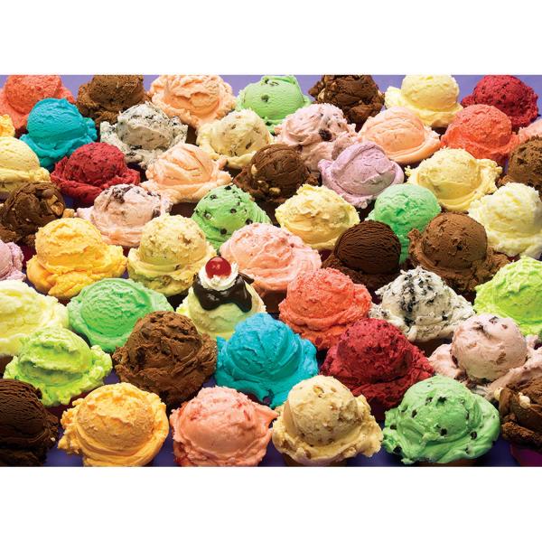 1000 piece puzzle: Ice cream - CobbleHill-80061