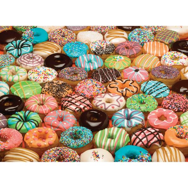 1000 piece puzzle: Donuts - CobbleHill-80035