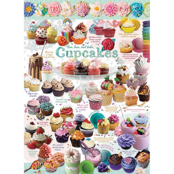 1000 piece puzzle: Cupcake Time - CobbleHill-80322
