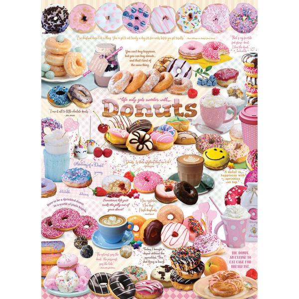 1000-Teile-Puzzle: Donut-Zeit - CobbleHill-80321