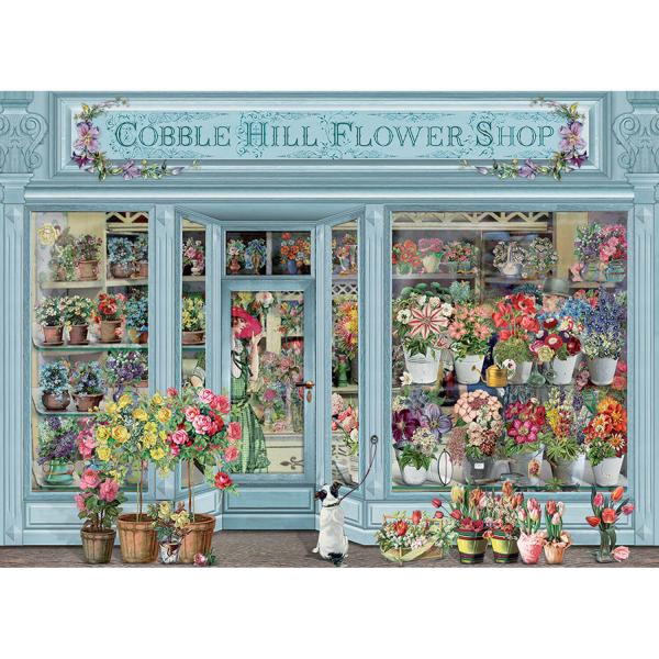 1000 Teile Puzzle: Pariser Blumen - CobbleHill-80266