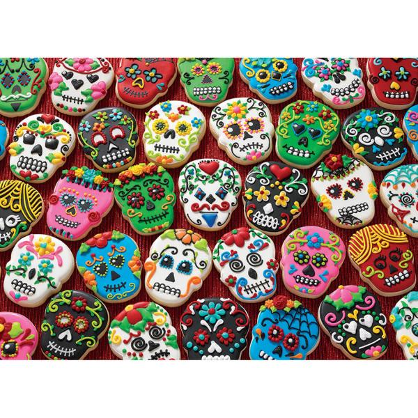 1000 piece puzzle: Sugar skull cookies - CobbleHill-80144