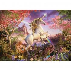 1000 piece puzzle: unicorn