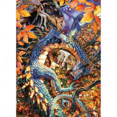 Puzzle 1000 pièces : Dragon d'Abby