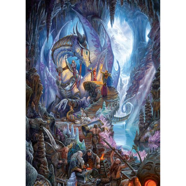 Puzzle de 1000 piezas: Dragonforge - CobbleHill-80104