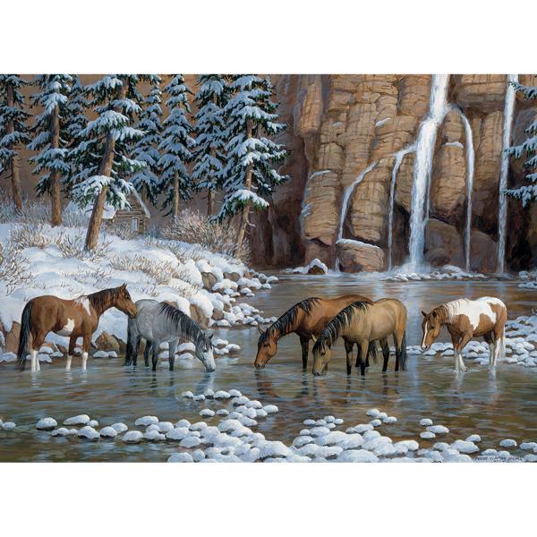 1000 piece puzzle: Spirit of the Rockies - CobbleHill-80162