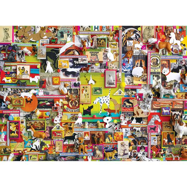 1000 piece puzzle: Dogtown - CobbleHill-80168