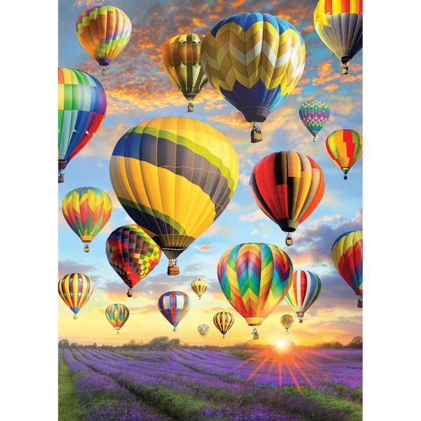 1000 piece puzzle: Hot air balloons - CobbleHill-80025