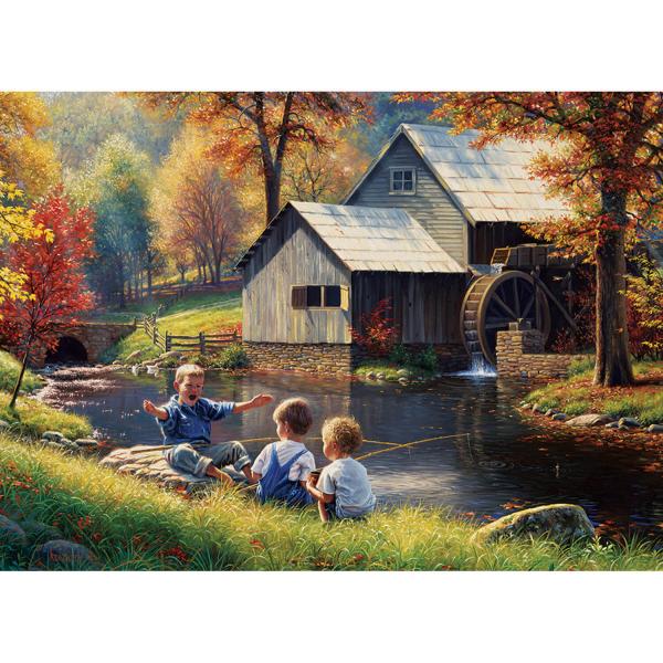 1000 piece puzzle: Fish story - CobbleHill-80129