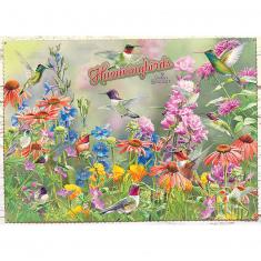1000 piece puzzle: Hummingbirds