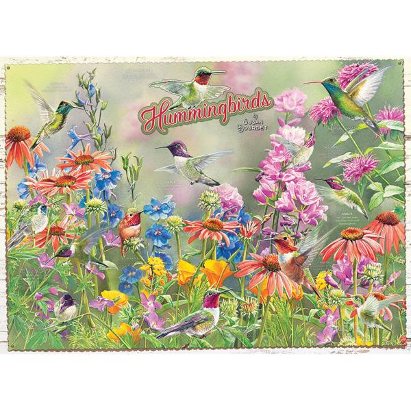 1000 piece puzzle: Hummingbirds - CobbleHill-80270