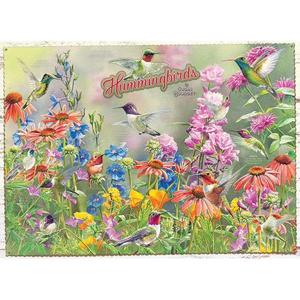 Puzzle de 1000 piezas: Colibríes - CobbleHill-80270