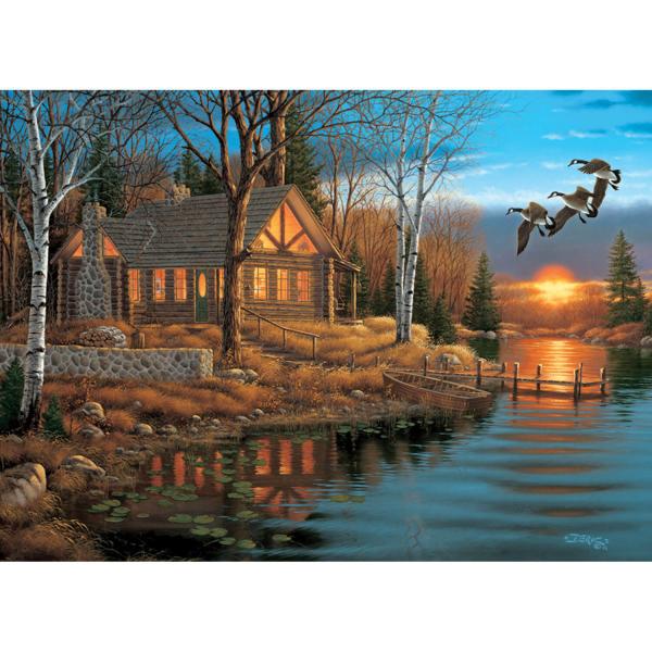 1000 piece puzzle: Rest stop - CobbleHill-80184