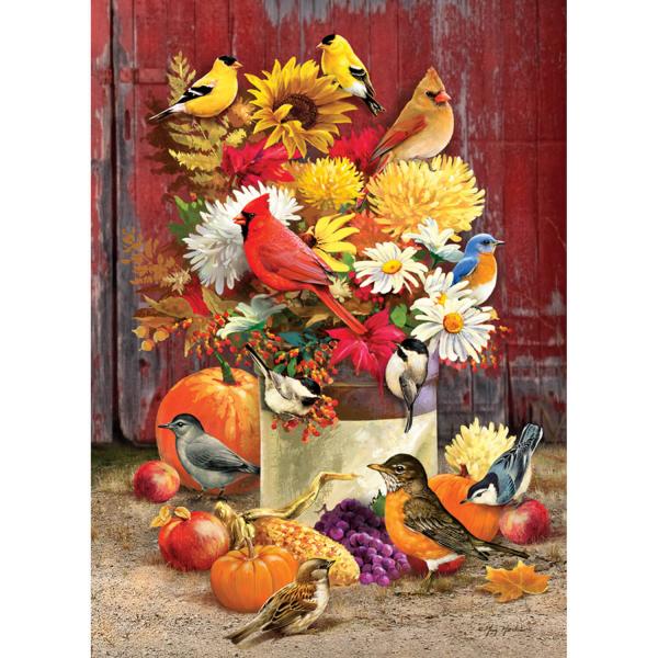 1000 piece puzzle: Autumn bouquet - CobbleHill-80183