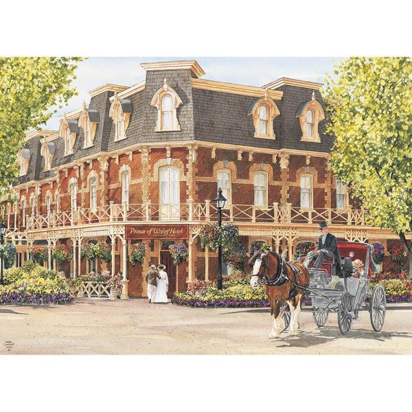 1000 piece puzzle: Prince of Wales hotel - CobbleHill-80290