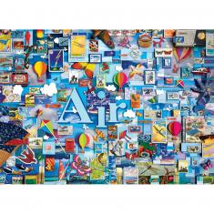 1000 piece puzzle: Air