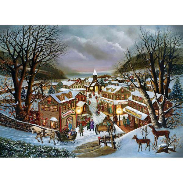 Puzzle de 1000 piezas: recuerdo la Navidad - CobbleHill-80312