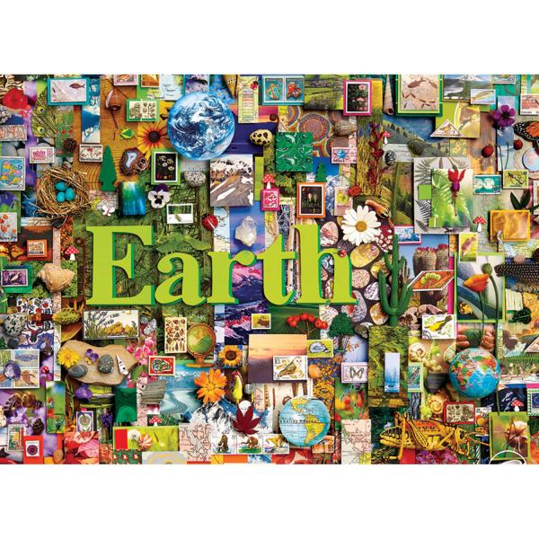 1000 piece puzzle: Earth - CobbleHill-80172