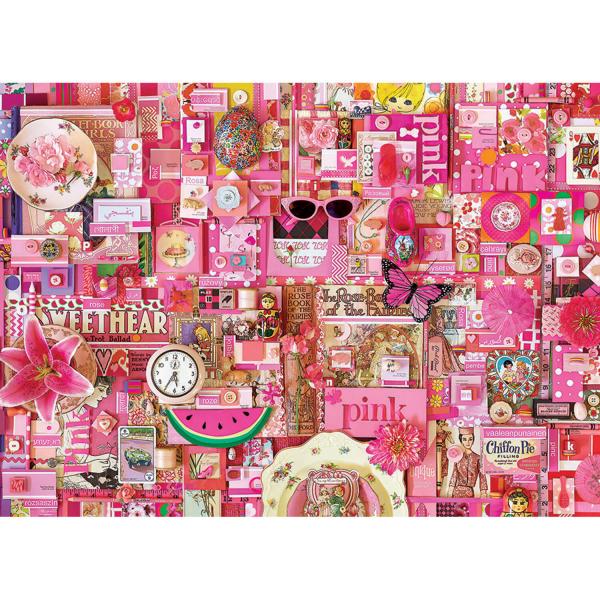1000 piece puzzle: Rose - CobbleHill-80145