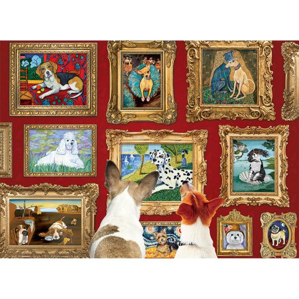 1000 piece puzzle: dog gallery - CobbleHill-80014