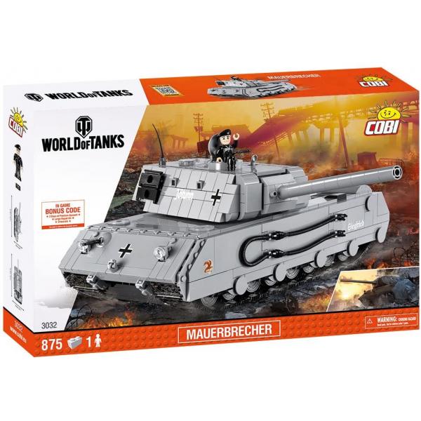 Cobi World of Tank - Mauerbrecher - 875 pièces - 1 figurine - COB3032