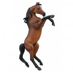  Horse Figurine (XL): Bay Arabian Stallion