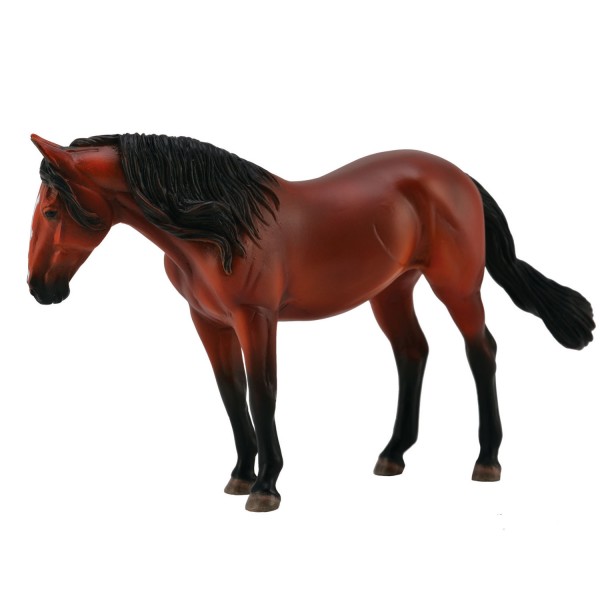 Horse Figure: Deluxe 1:12: Bay Lusitano Mare - Collecta-COL88693