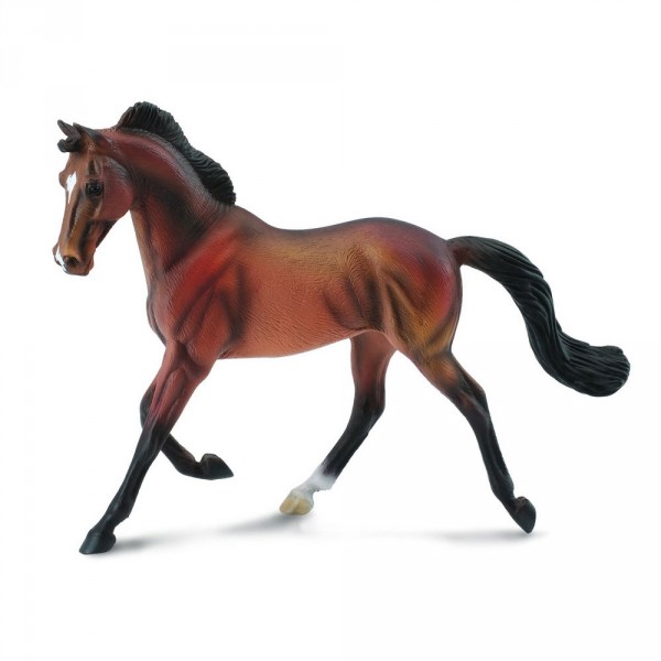 Horse Figurine: Bay Purebred Mare - Collecta-COL88477