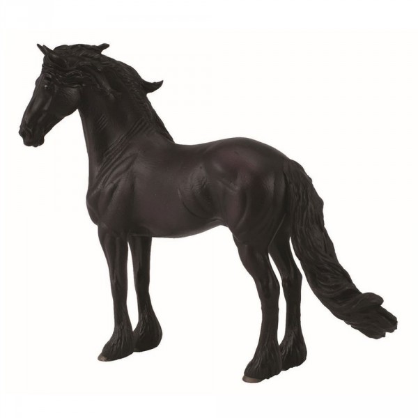 Horse Figurine: East Friesian Stallion - Collecta-COL88439