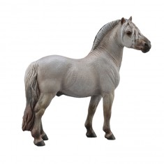 Horse figurine: Fjord gray stallion