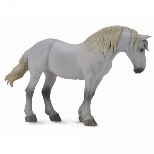 Horse Figurine: Percheron Mare gray - Collecta-COL88702