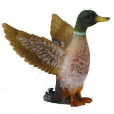 Male mallard duck figurine