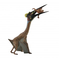 Quetzalcoatlus Figurine with Prey