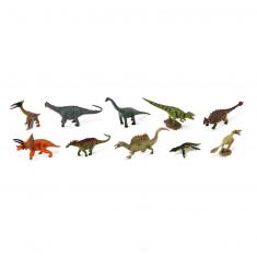  Mini Figures - Prehistory: Set of 10 mini Dinosaurs