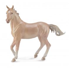  XL Horse Figure: Akhal-Teke Perlino Mare