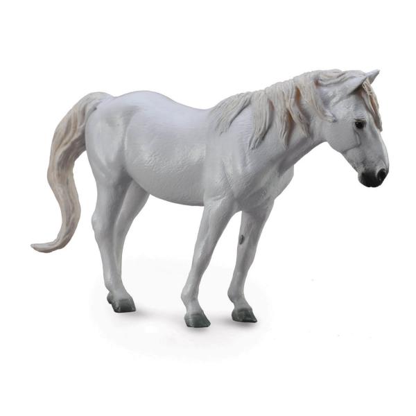  XL Horse Figurine: Gray Camargue - Collecta-COL88749