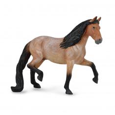  XL Horse Figurine: Mangalarga Marchador Brown Bay Stallion