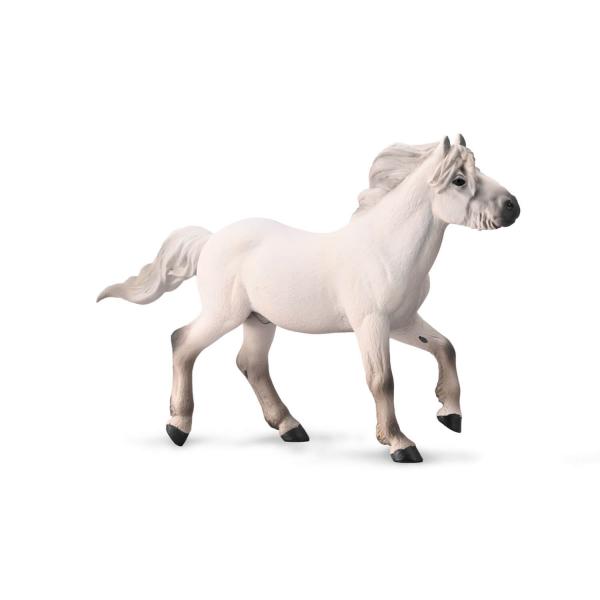  Horses Figurine (XL): Gray Yakutian Stallion - Collecta-COL88951