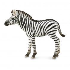 Wild Animal Figurine (M): Baby Common Zebra