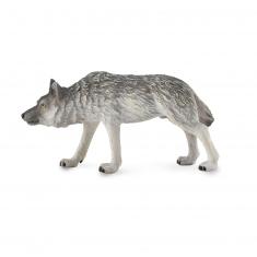 Wild Animal Figurine (M): Hunting Wolf