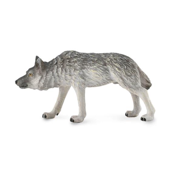 Wild Animal Figurine (M): Hunting Wolf - Collecta-COL88845