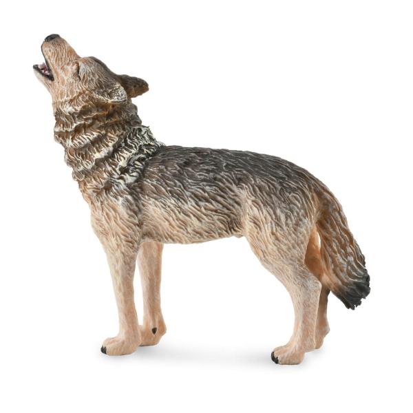 Wild Animal Figurine (M): Howling Wolf - Collecta-COL88844