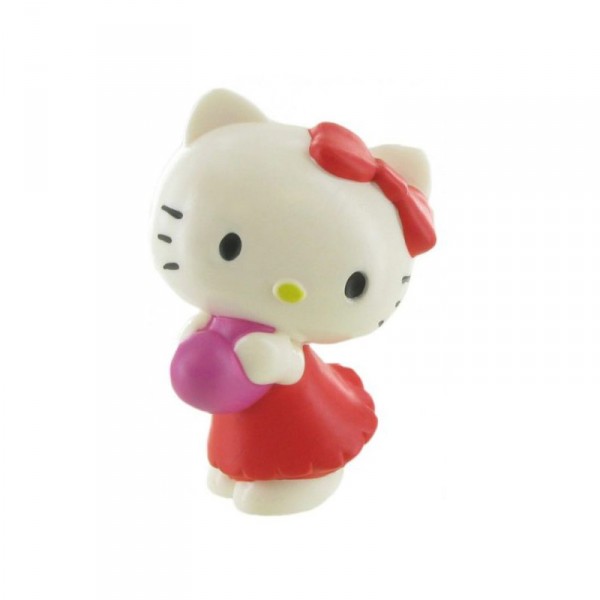 Figurine Hello Kitty avec un coeur - Comansi-BC99982