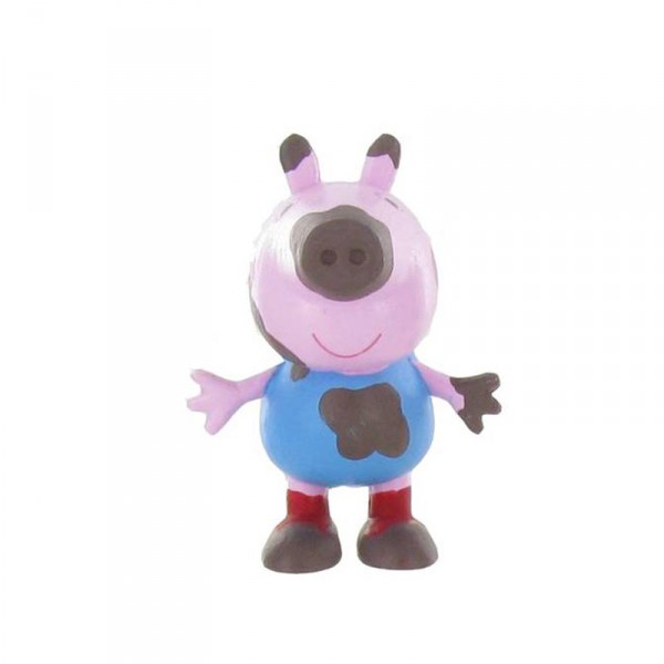Figurine Peppa Pig : George Pig dans la boue - Comansi-BC99688