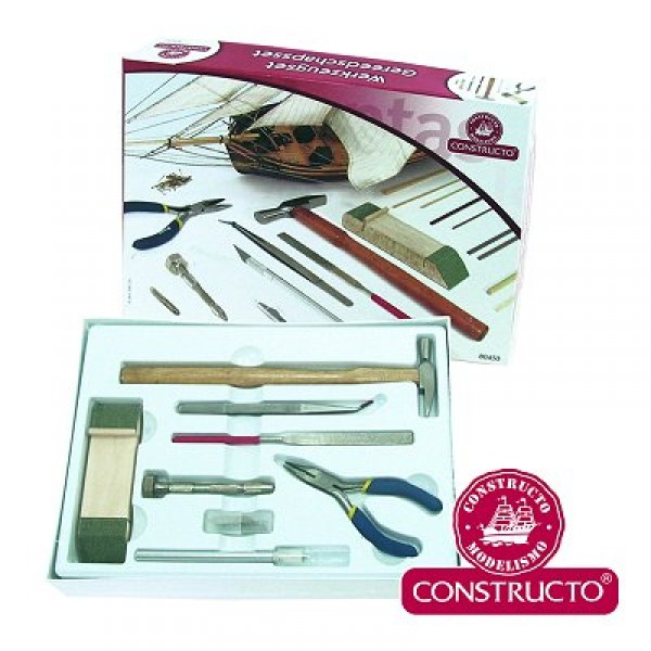 Kit 8 accessoires pour maquettes en bois - Constructo-80450