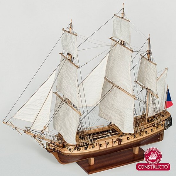 Maquette bateau en bois : La Flore - Constructo-80843
