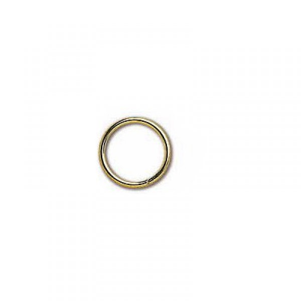 Accessory for wooden ship model: Brass rings ø 10 x 1.5 mm by 20 - Constructo-80069