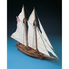 Wooden ship model: Flying Fish